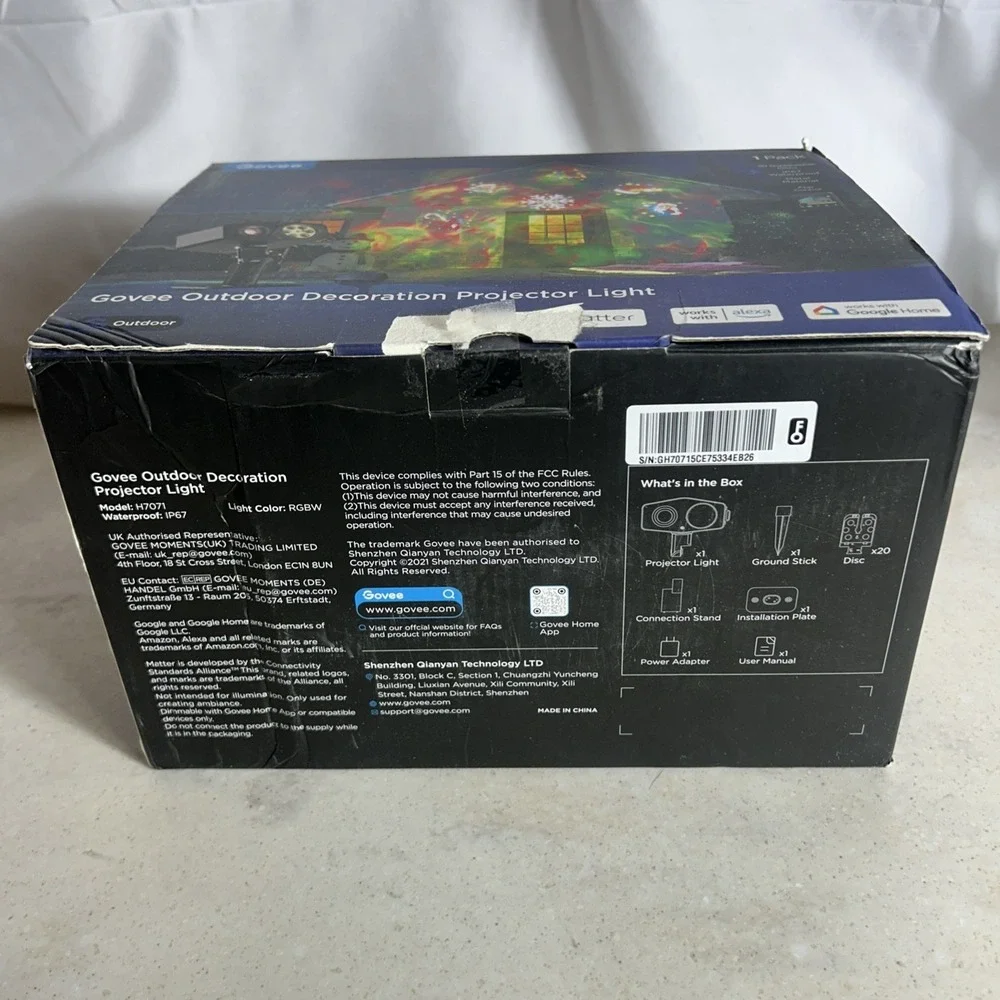 Govee Outdoor Deciration Projector Light